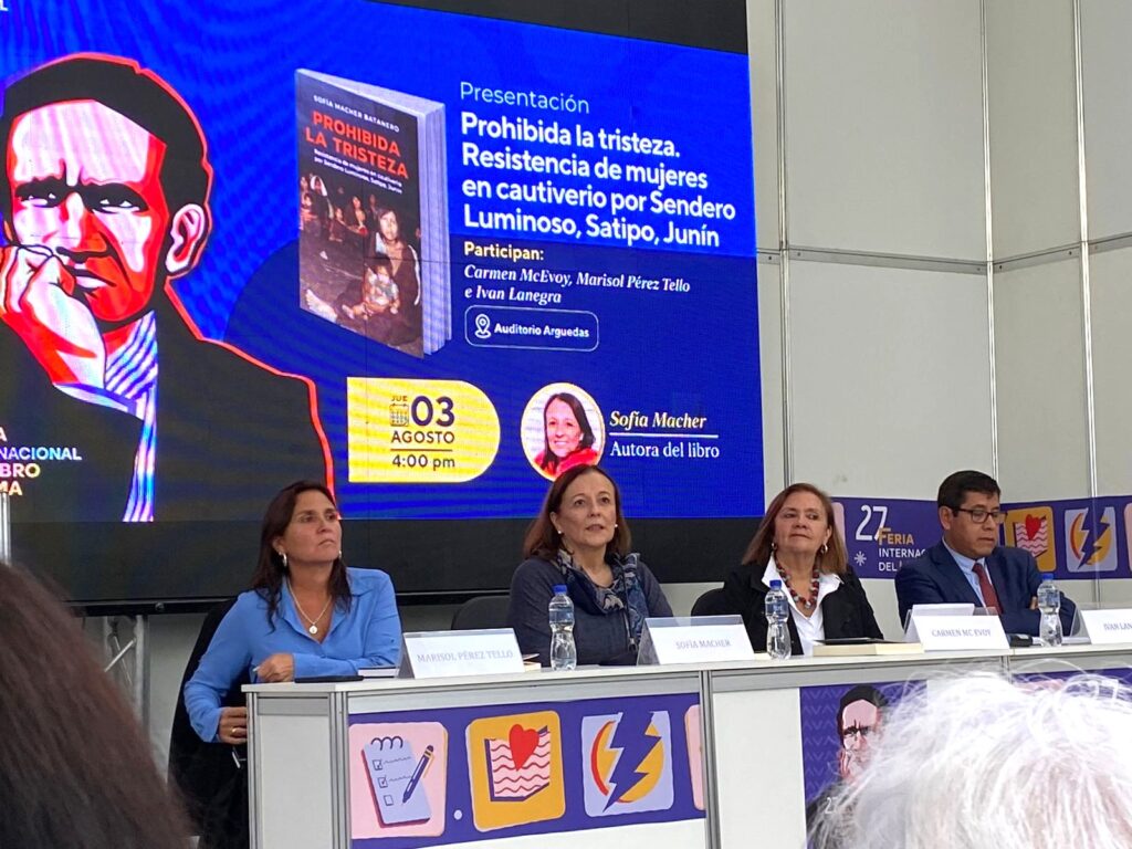 Prohibida la tristeza: Mujeres cautivas en Satipo